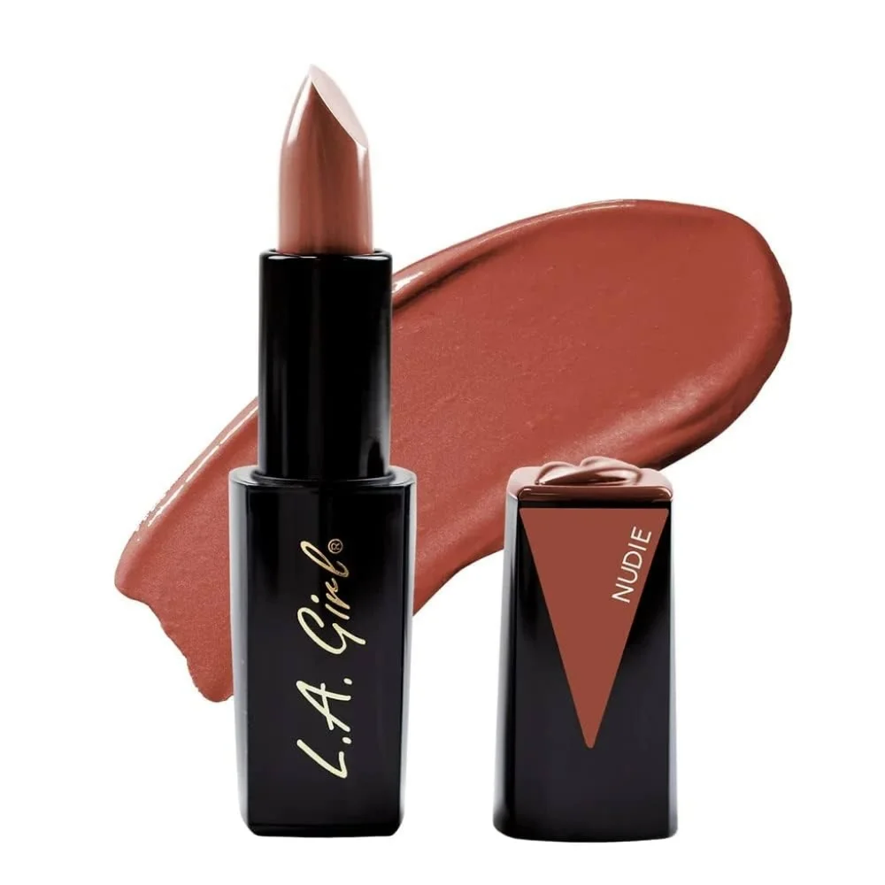 4 x LA Girl Lip Attraction Lipstick, Nudie